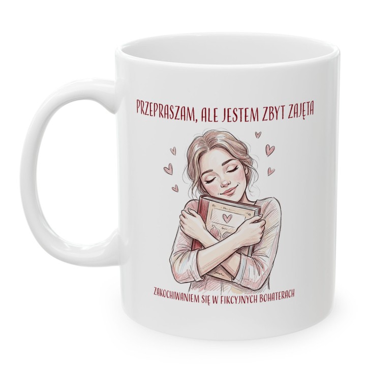 Kubek z nadrukiem dla fanki fikcyjnych bohaterów | Wręcz Wspaniale