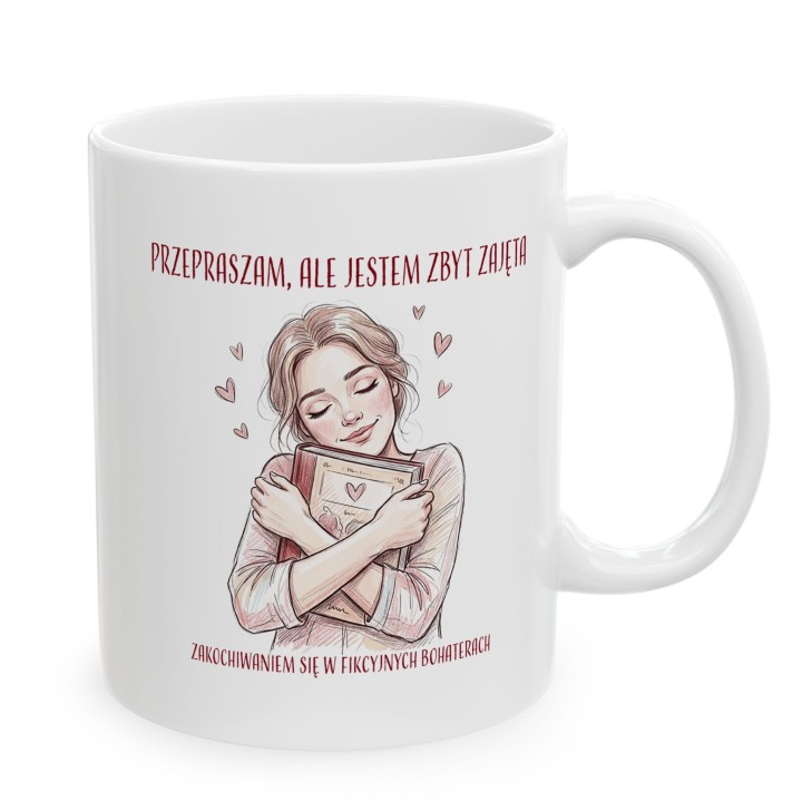 Kubek z nadrukiem dla fanki fikcyjnych bohaterów | Wręcz Wspaniale