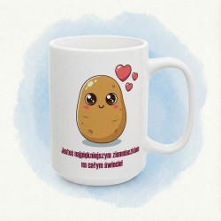Kubek „Najpiękniejszy ziemniaczek” uroczy prezent dla Twojej pyry!