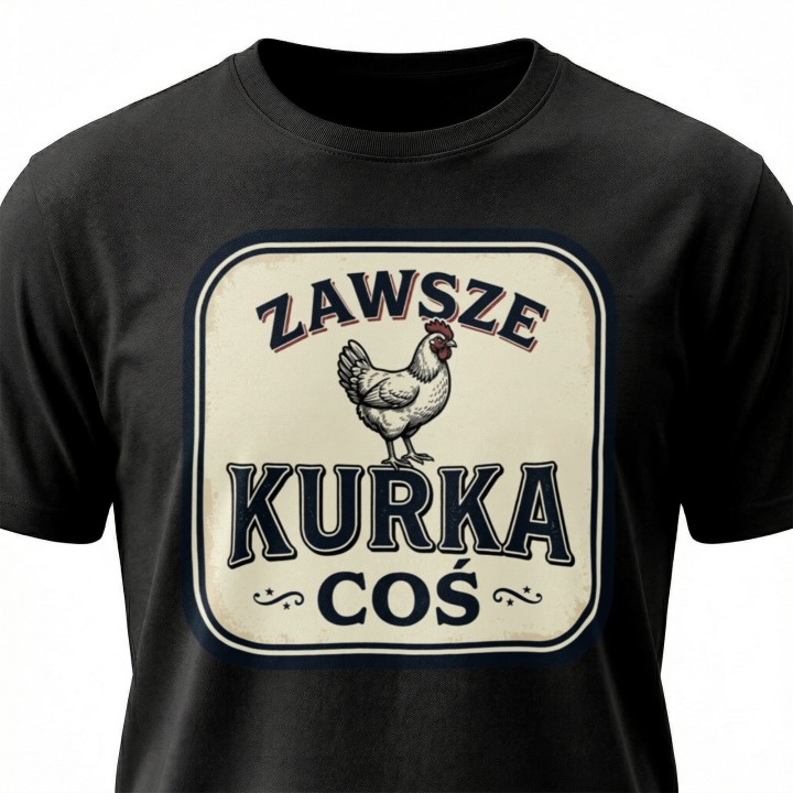 Koszulka Zły Kaktus Zawsze Kurwa Coś | T-shirt z kaktusem damski męski