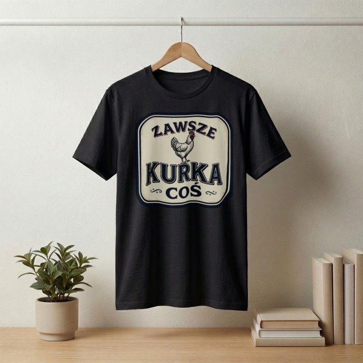 Koszulka Zły Kaktus Zawsze Kurwa Coś | T-shirt z kaktusem damski męski