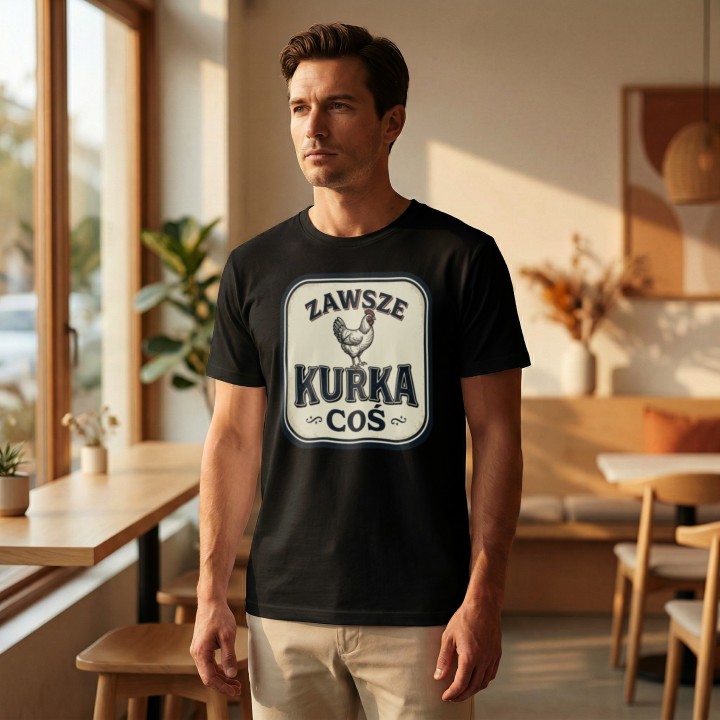 Koszulka Zły Kaktus Zawsze Kurwa Coś | T-shirt z kaktusem damski męski