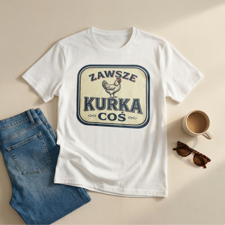 Koszulka Zły Kaktus Zawsze Kurwa Coś | T-shirt z kaktusem damski męski