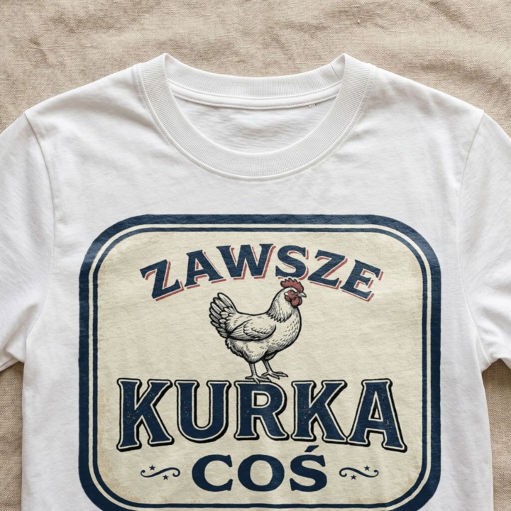 Koszulka Zły Kaktus Zawsze Kurwa Coś | T-shirt z kaktusem damski męski