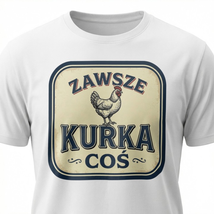 Koszulka Zły Kaktus Zawsze Kurwa Coś | T-shirt z kaktusem damski męski