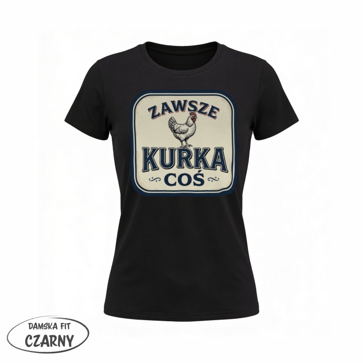 Koszulka Zły Kaktus Zawsze Kurwa Coś | T-shirt z kaktusem damski męski