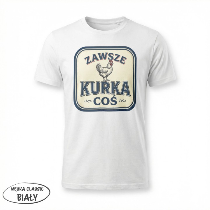 Koszulka Zły Kaktus Zawsze Kurwa Coś | T-shirt z kaktusem damski męski