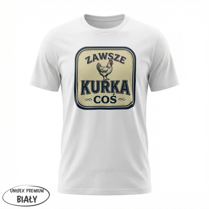 Koszulka Zły Kaktus Zawsze Kurwa Coś | T-shirt z kaktusem damski męski