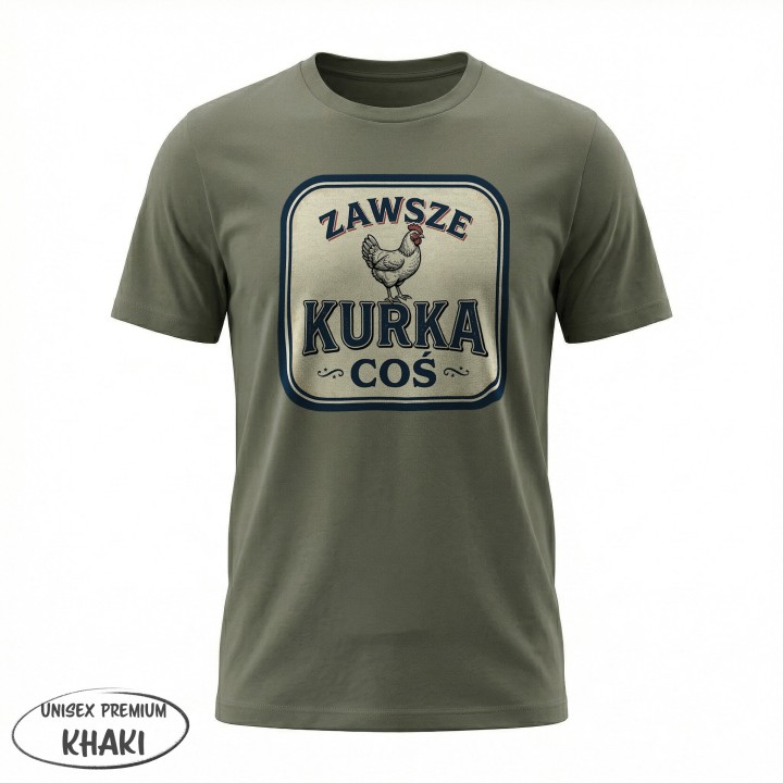 Koszulka Zły Kaktus Zawsze Kurwa Coś | T-shirt z kaktusem damski męski