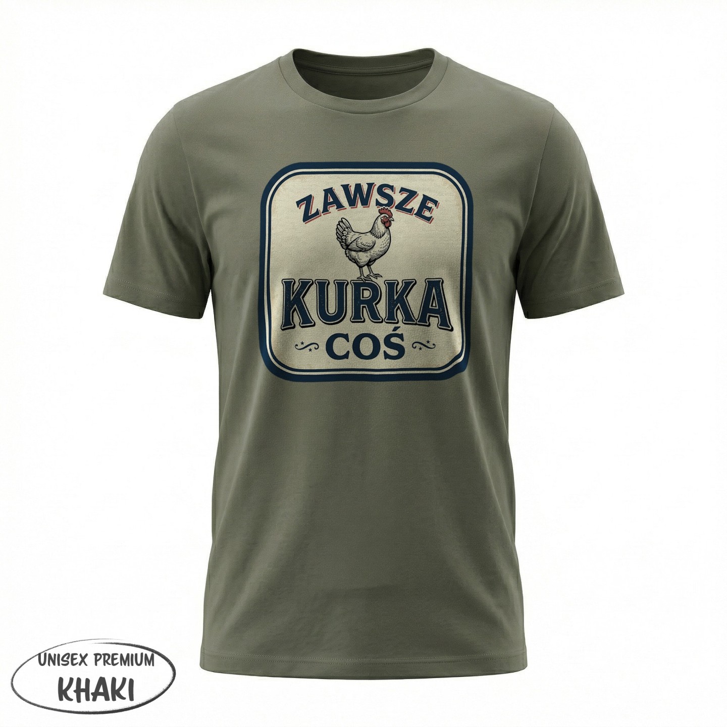 Koszulka retro Zawsze Kurka Coś