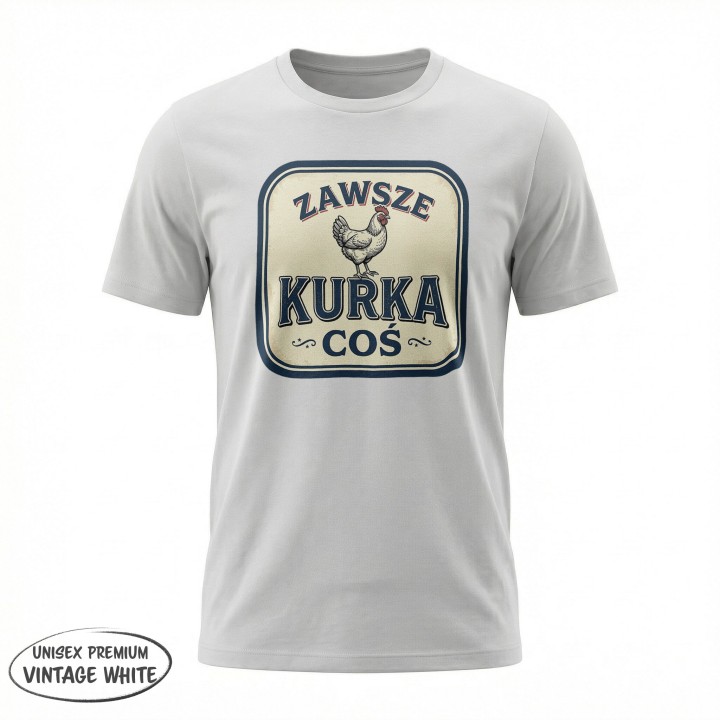 Koszulka Zły Kaktus Zawsze Kurwa Coś | T-shirt z kaktusem damski męski