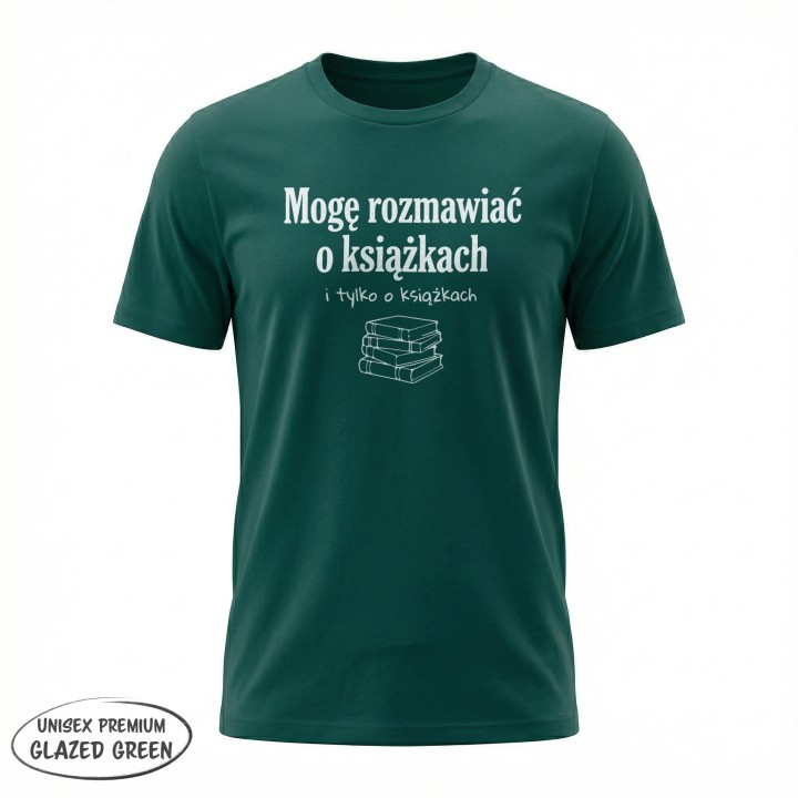 Koszulka - Mogę rozmawiać o książkach - Galeria - (37)_Stanley_Glazed_Green