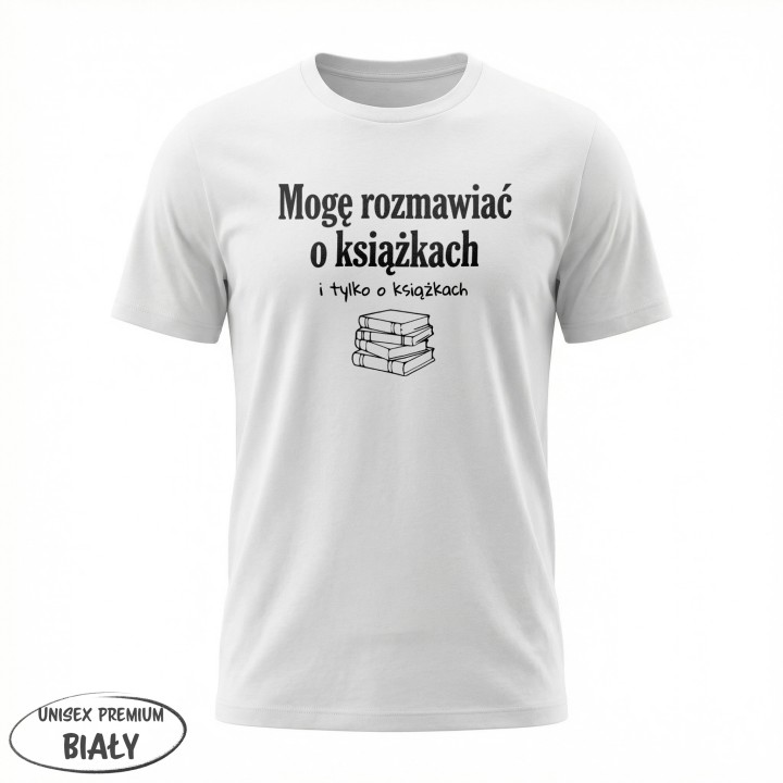 Koszulka - Mogę rozmawiać o książkach - Galeria - (24)_Stanley_White
