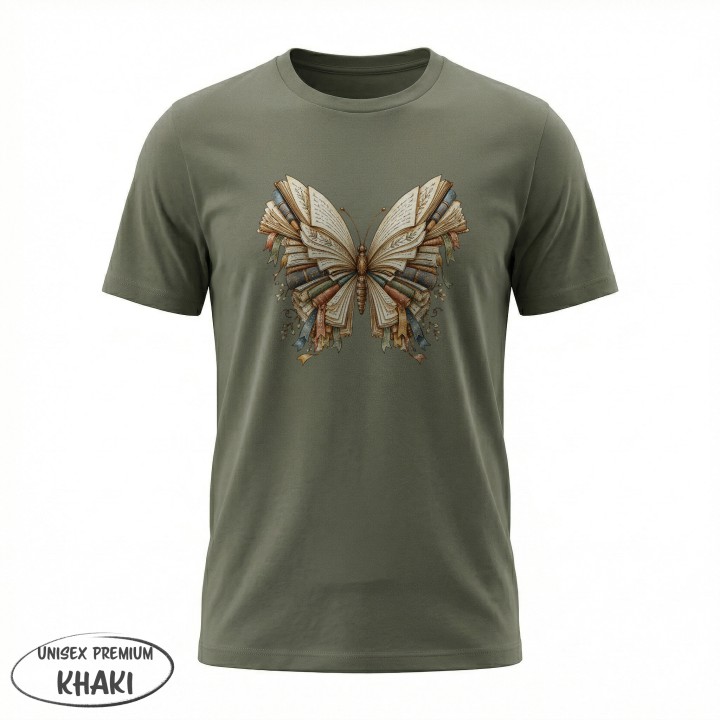 Koszulka dla czytelniczki - Motyl - Galeria - (27)_Stanley_Khaki