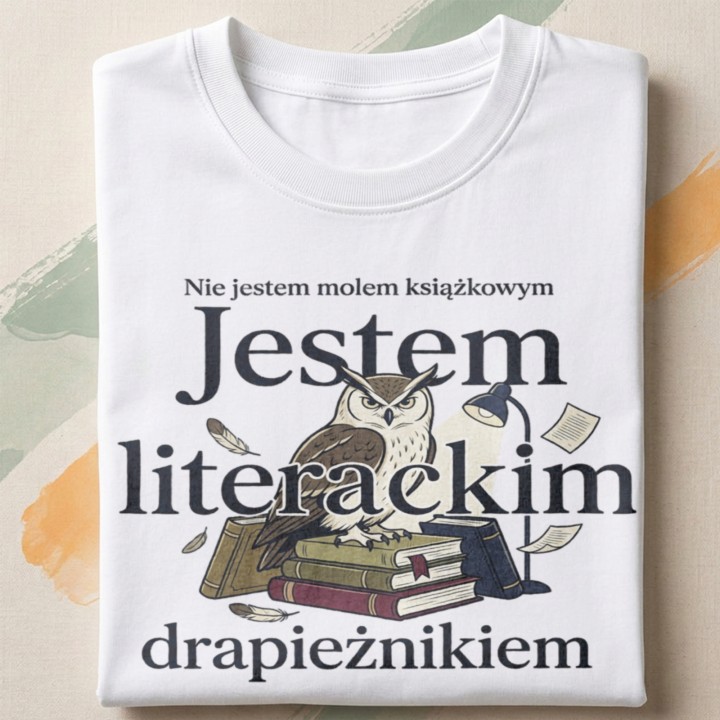 Koszulka dla czytelnika - Sowa Drapieżnik - Galeria - (000)_Miniatury