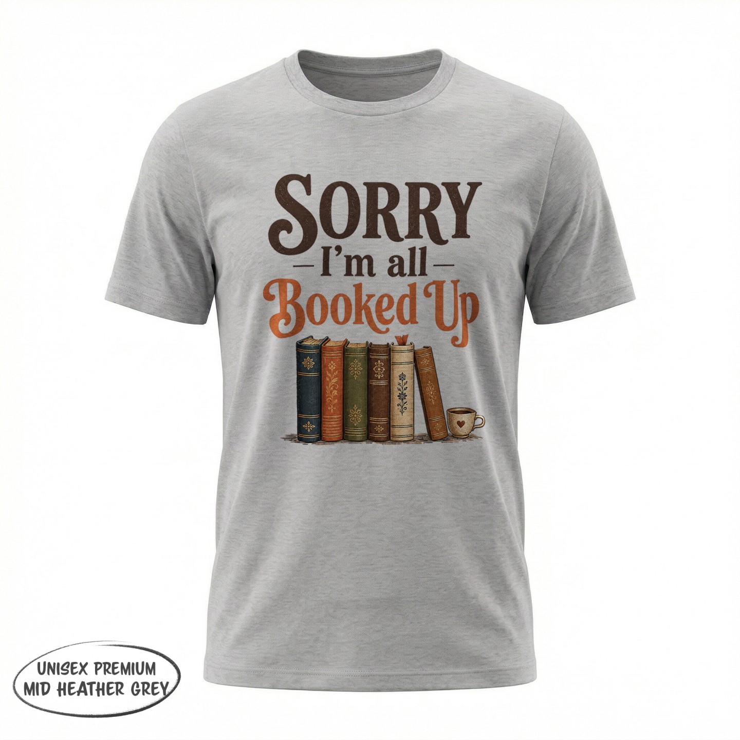 Koszulka - Sorry Im all Booked UP - Galeria - (38)_Stanley_Mid_Heather_Grey
