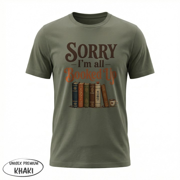 Koszulka - Sorry Im all Booked UP - Galeria - (27)_Stanley_Khaki