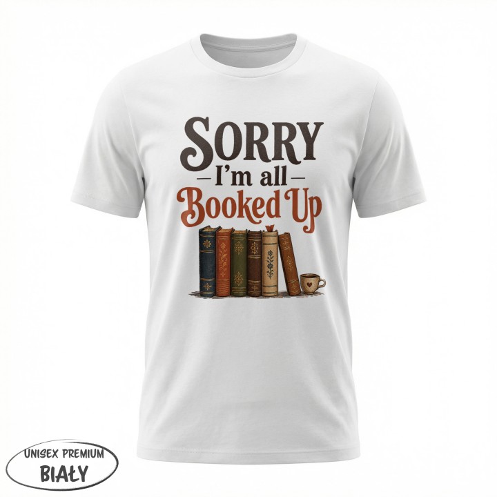 Koszulka - Sorry Im all Booked UP - Galeria - (24)_Stanley_White