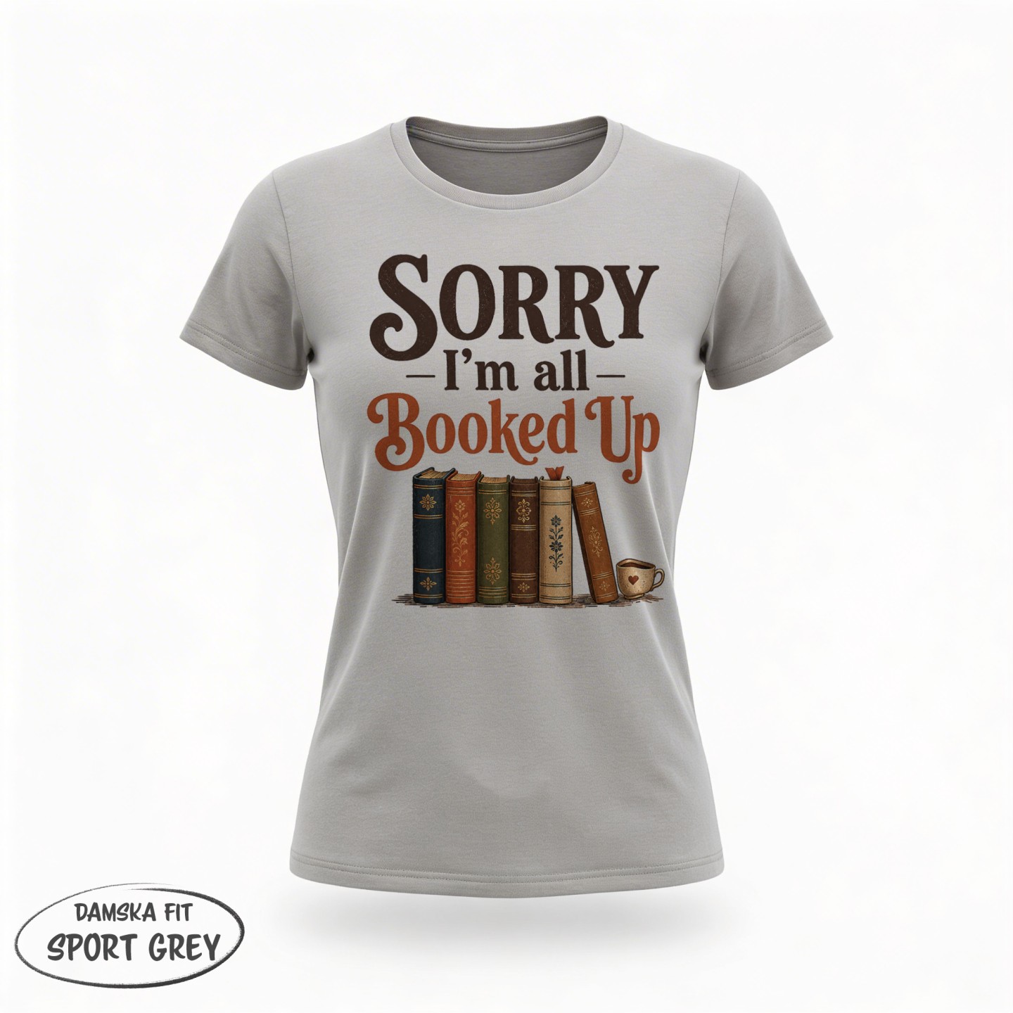 Koszulka - Sorry Im all Booked UP - Galeria - (07)_F190_LADY_SportGrey
