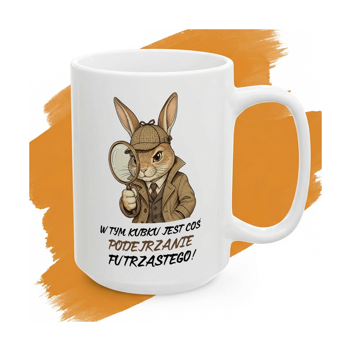 Kubek z królikiem - W tym kubku jest coś podejrzanie Futrzastego - Cover - (B)_Basic_Miniatura_WW