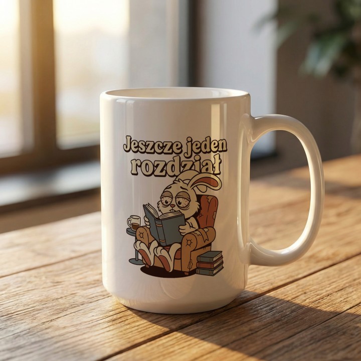 Kubek dla czytelników - Jeszcze jeden rozdział - Main - (B)_1_Basic_White_15Oz