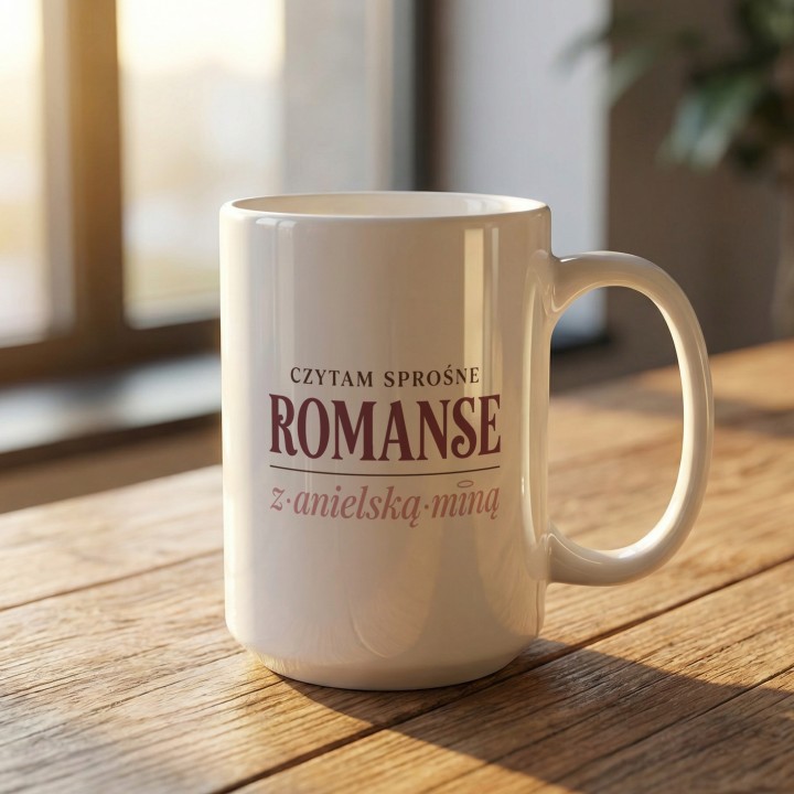 Kubek dla czytelniczki - Czytam romanse - Main - (B)_1_Basic_White_15Oz