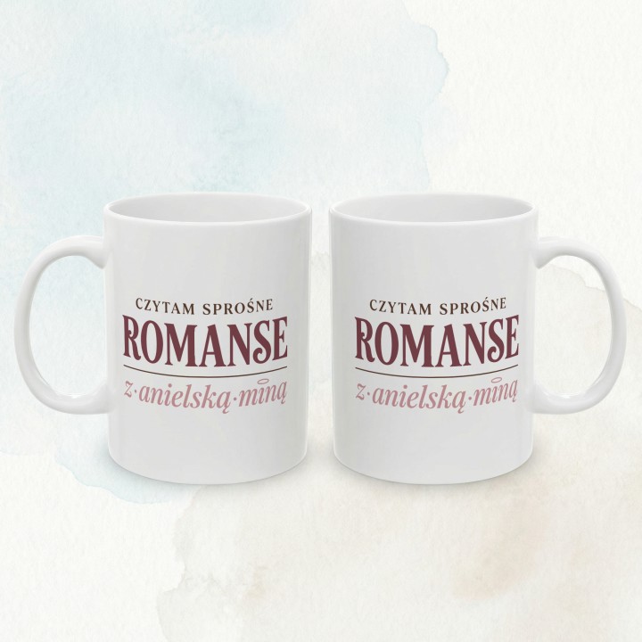 Kubek dla czytelniczki - Czytam romanse - Main - (B)_1_Basic-White_11Oz