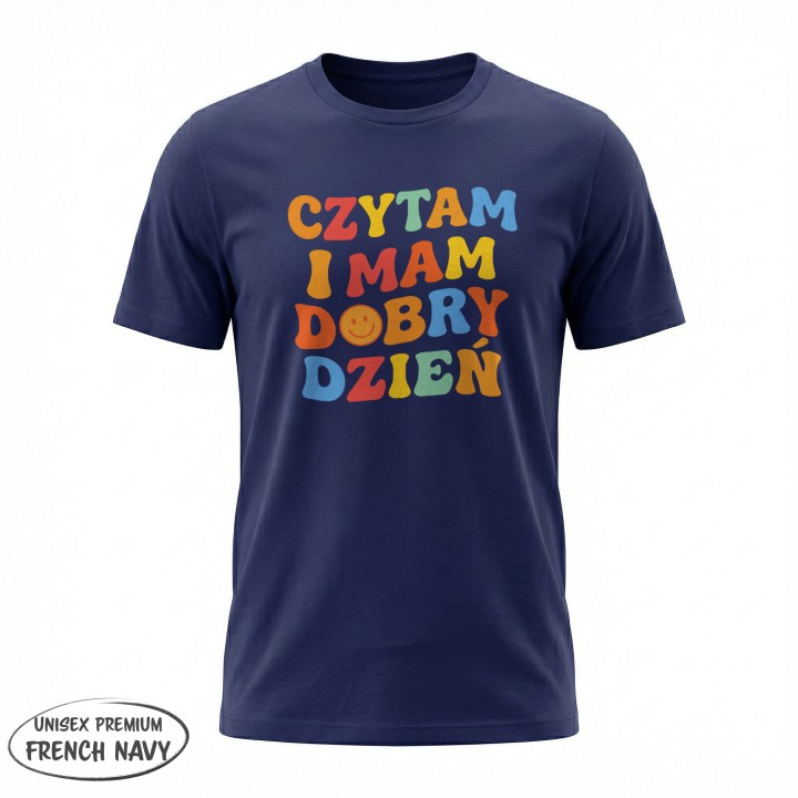 Koszulka - Czytam i mam dobry dzień - Galeria - (30)_Stanley_French_Navy