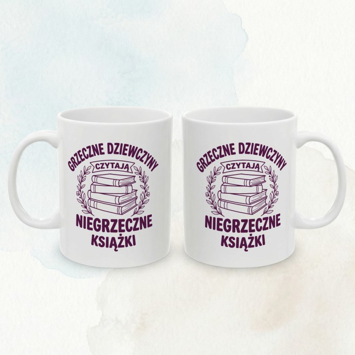 Kubek - Grzeczne dziewczyny czytają niegrzeczne książki - Main - (B)_1_Basic-White_11Oz