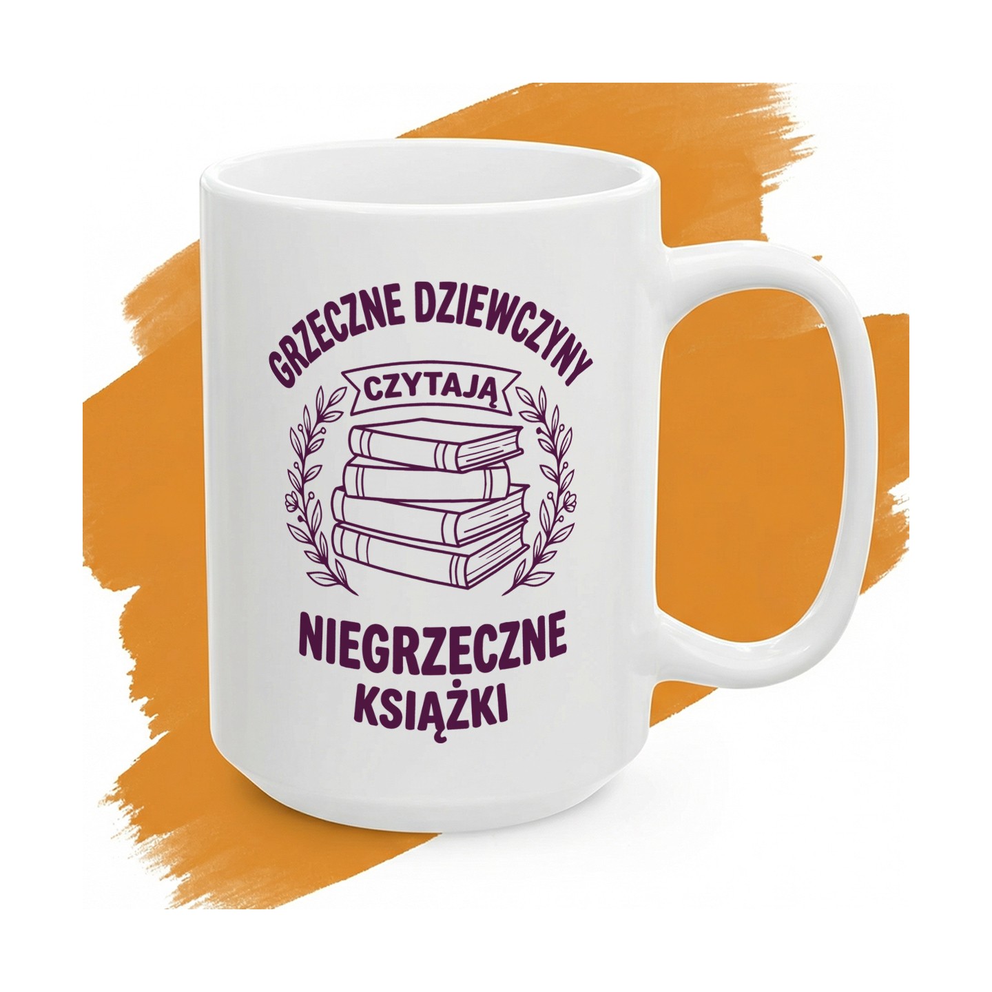 Kubek - Grzeczne dziewczyny czytają niegrzeczne książki - Cover - (B)_Basic_Miniatura_WW