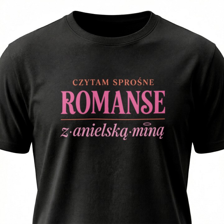 Koszulka - Czytam sprośne romanse - Galeria - (000_1)_UNI_BLACK