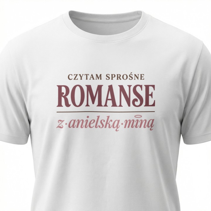 Koszulka - Czytam sprośne romanse - Galeria - (000_2)_UNI_WHITE