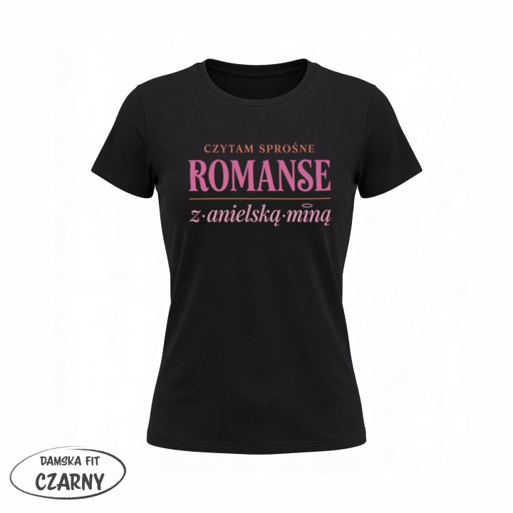 Koszulka - Czytam sprośne romanse - Galeria - (02)_F190_LADY_Black
