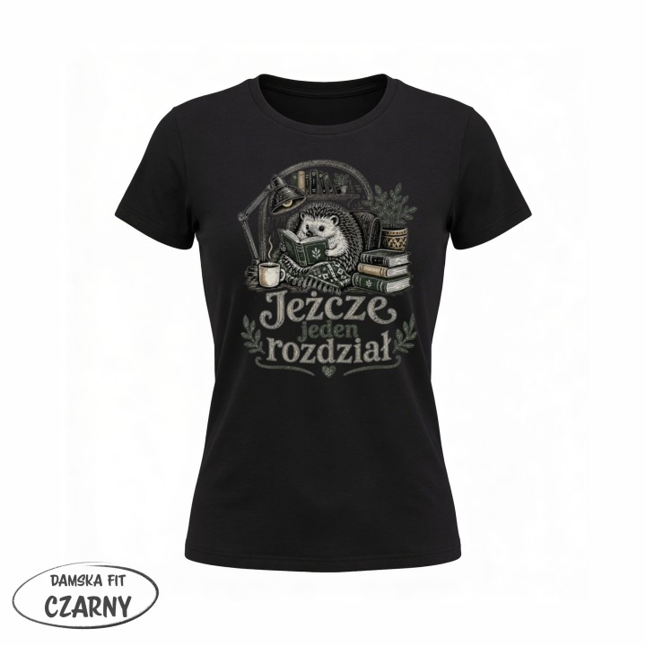 Koszulka dla czytelnika - Jeżcze jeden rozdział - Galeria - (02)_F190_LADY_Black