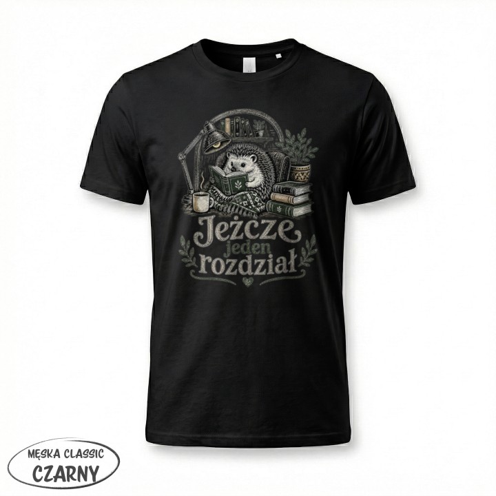 Koszulka dla czytelnika - Jeżcze jeden rozdział - Galeria - (12)_F190_MEN_Black