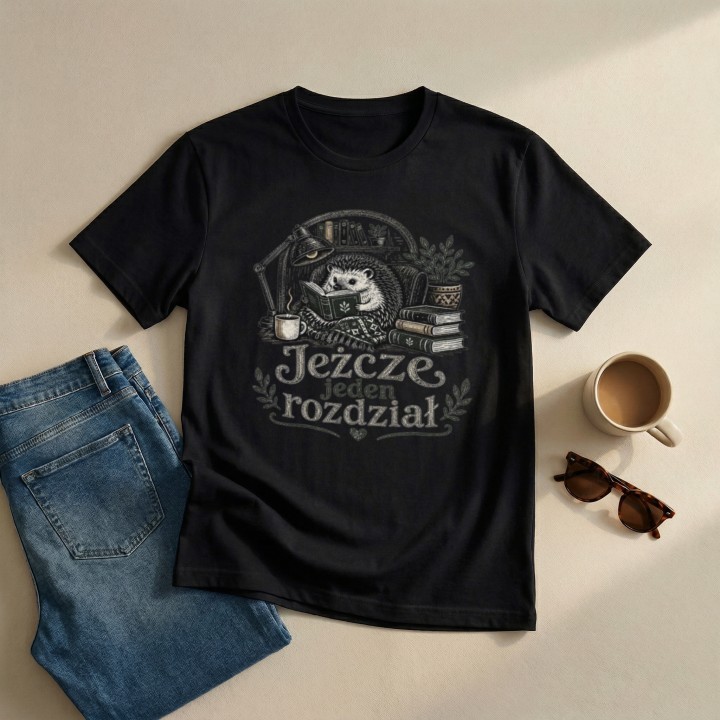 Koszulka dla czytelnika - Jeżcze jeden rozdział - Galeria - (000_1)_UNI_BLACK