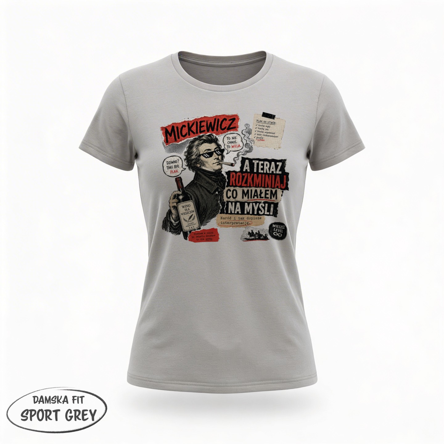 Koszulka - Mickiewicz, rozkminiaj - Galeria - (07)_F190_LADY_SportGrey