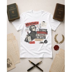 Koszulka Mickiewicz Co Miałem Na Myśli Rozkminiaj Romantyzm Crew
