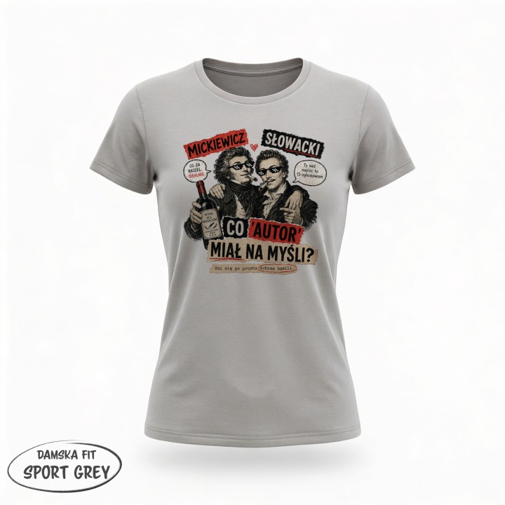 Koszulka - Mickiewicz i Słowacki - Rozkiniaj - Galeria - (07)_F190_LADY_SportGrey