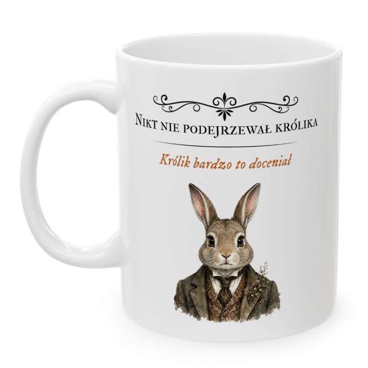 Kubek dla Fana Kryminałów – Królik Morderca