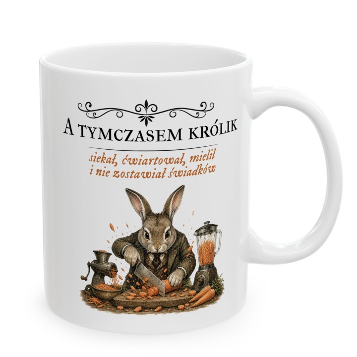 Kubek dla Fana Kryminałów – Królik Morderca