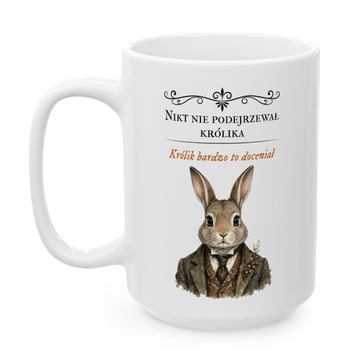 Kubek dla Fana Kryminałów – Królik Morderca