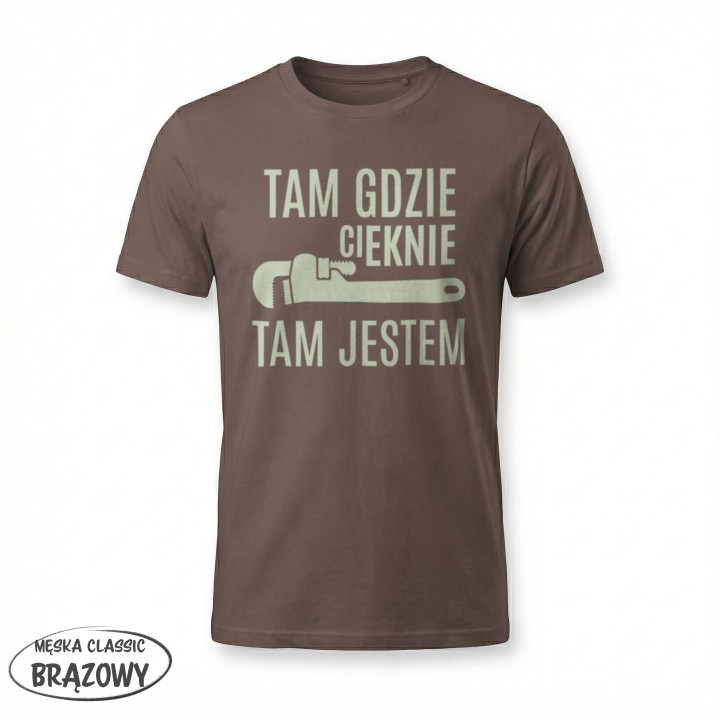 Koszulka dla hydraulika - Gdzie cieknie - Galeria - (14)_F190_MAN_Brown