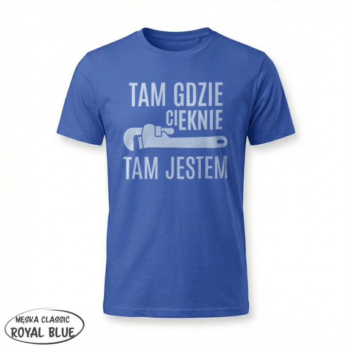 Koszulka dla hydraulika - Gdzie cieknie - Galeria - (20)_F190_MEN_RoyalBlue