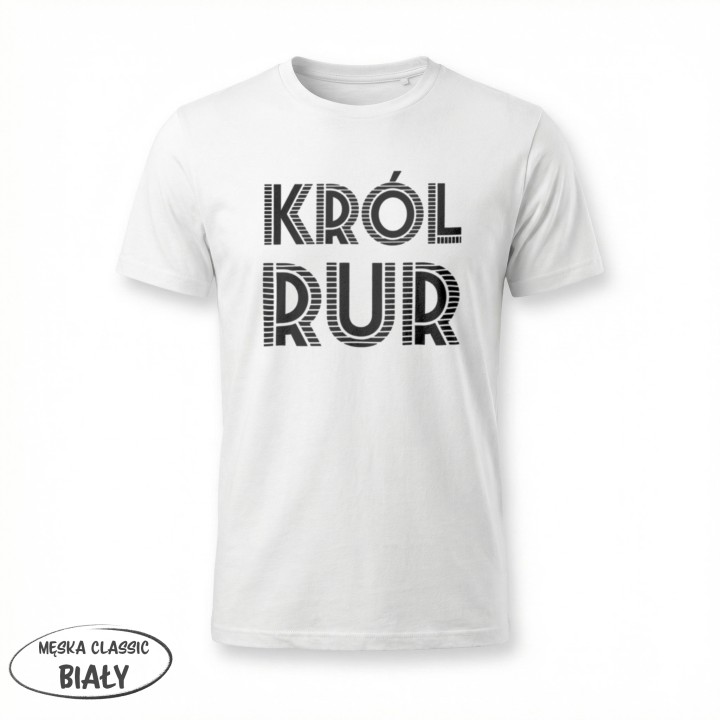 Koszulka dla Hydraulika - Król Rur - Galeria - (11)_F190_MEN_White