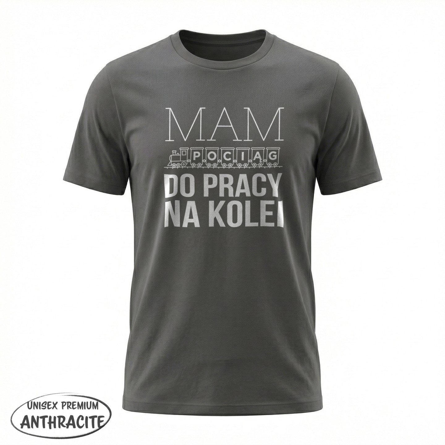 Koszulka - Mam pociąg do pracy na kolei - Galeria - (36)_Stanley_Anthratcite