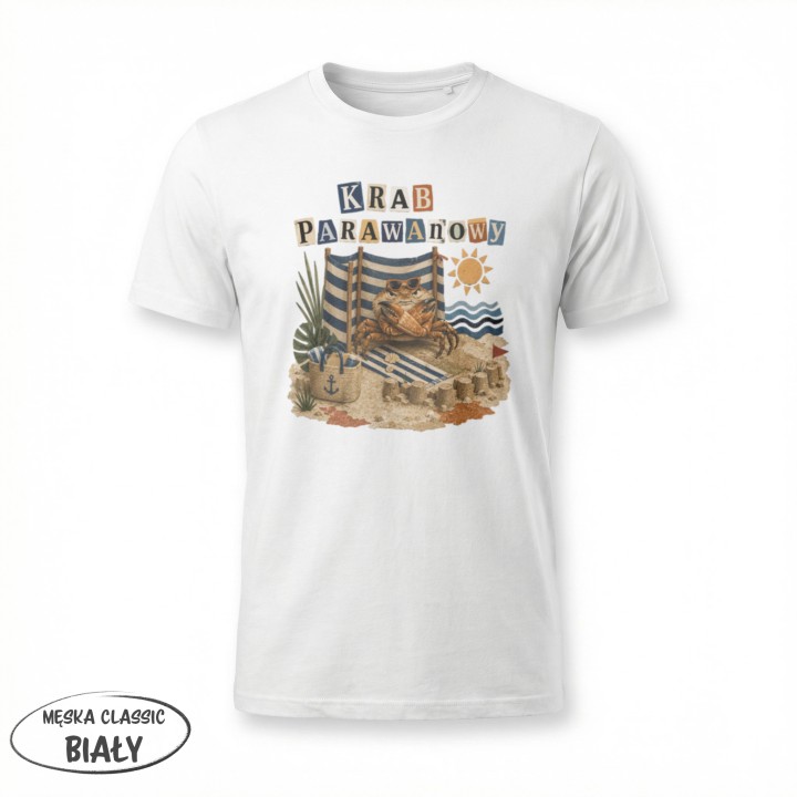 Koszulka - Krab Parawanowy - Galeria - (11)_F190_MEN_White