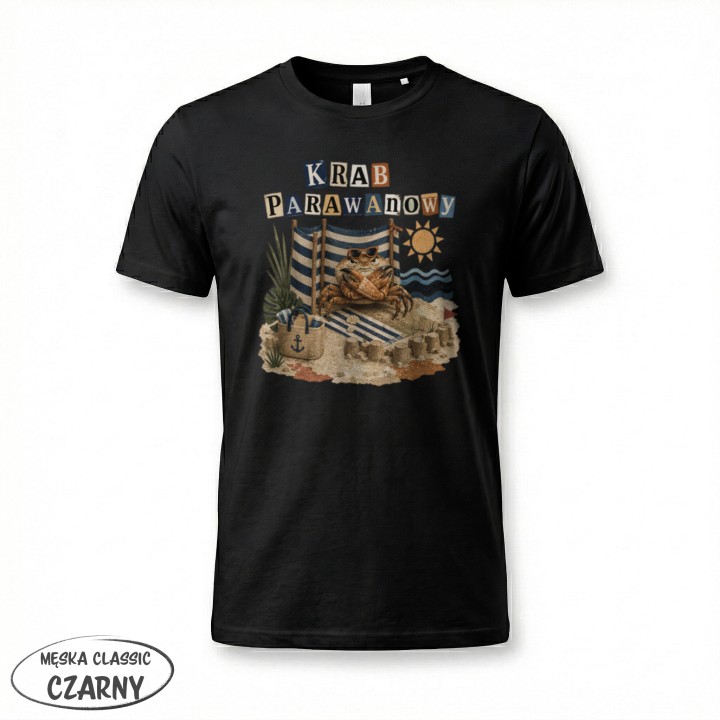 Koszulka - Krab Parawanowy - Galeria - (12)_F190_MEN_Black
