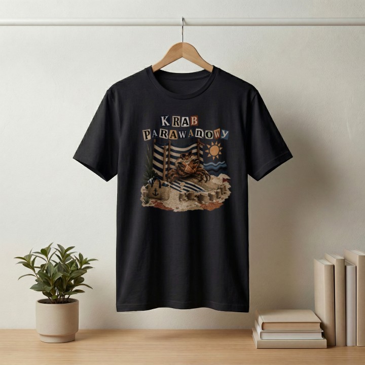 Koszulka - Krab Parawanowy - Galeria - (000_1)_UNI_BLACK