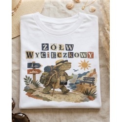 Koszulka Żółw Wycieczkowy – T-shirt dla fanów powolnego podróżowania